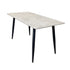**PROMO** Titus Dining Set with 4 Luna Navy Chairs