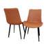 Tan coloured dining chairs black scandinavian style legs leather chairs, luxury dining chairs, premium chairs, opulent dining chairs, fancy dining chairs