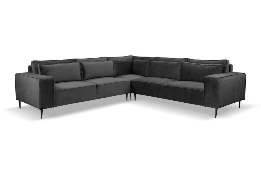 Luxurious etna corner sofa, transform your living space with style & comfort, plush corner sofa, family sofa, 4 seater, chic modern sofa