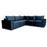 Claridge Corner Sofa fine furnishings, Premium design, Chic, comfortable luxury couches, opulent sofa styles, Luxurious sofa fabrics, Modern luxury sofa designs, navy blue colour