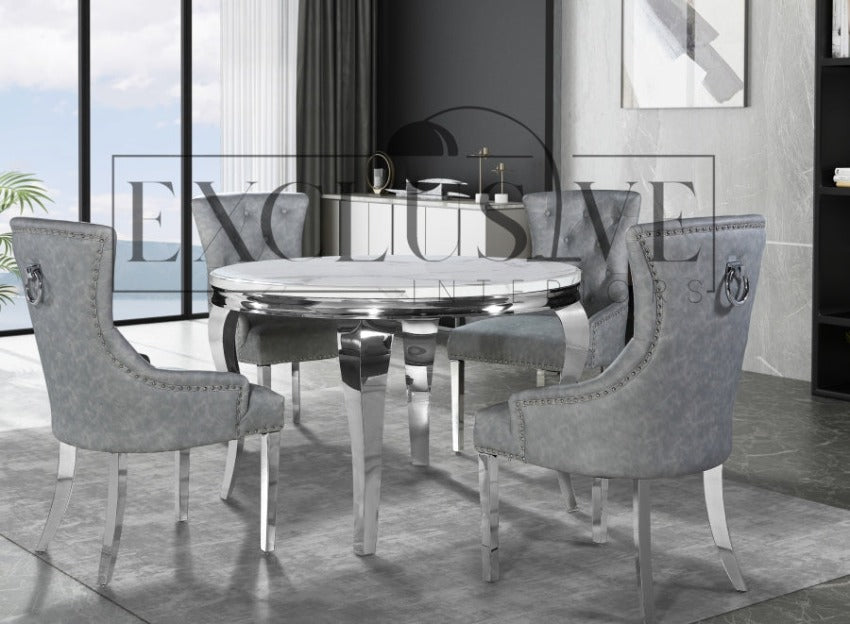 Luxury Louis Dining Table Upscale home furnishings with exclusive furniture, stylish stools, luxury beds, elegant dining sets, premium tables, marble tables, high-end chairs, genuine luxury furniture, precious metal tables