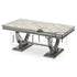 Arriana Dining Table Marble Top or Glass Finish Exclusive Interiors premium tables, marble tables, high-end chairs, genuine luxury furniture, home furnishings