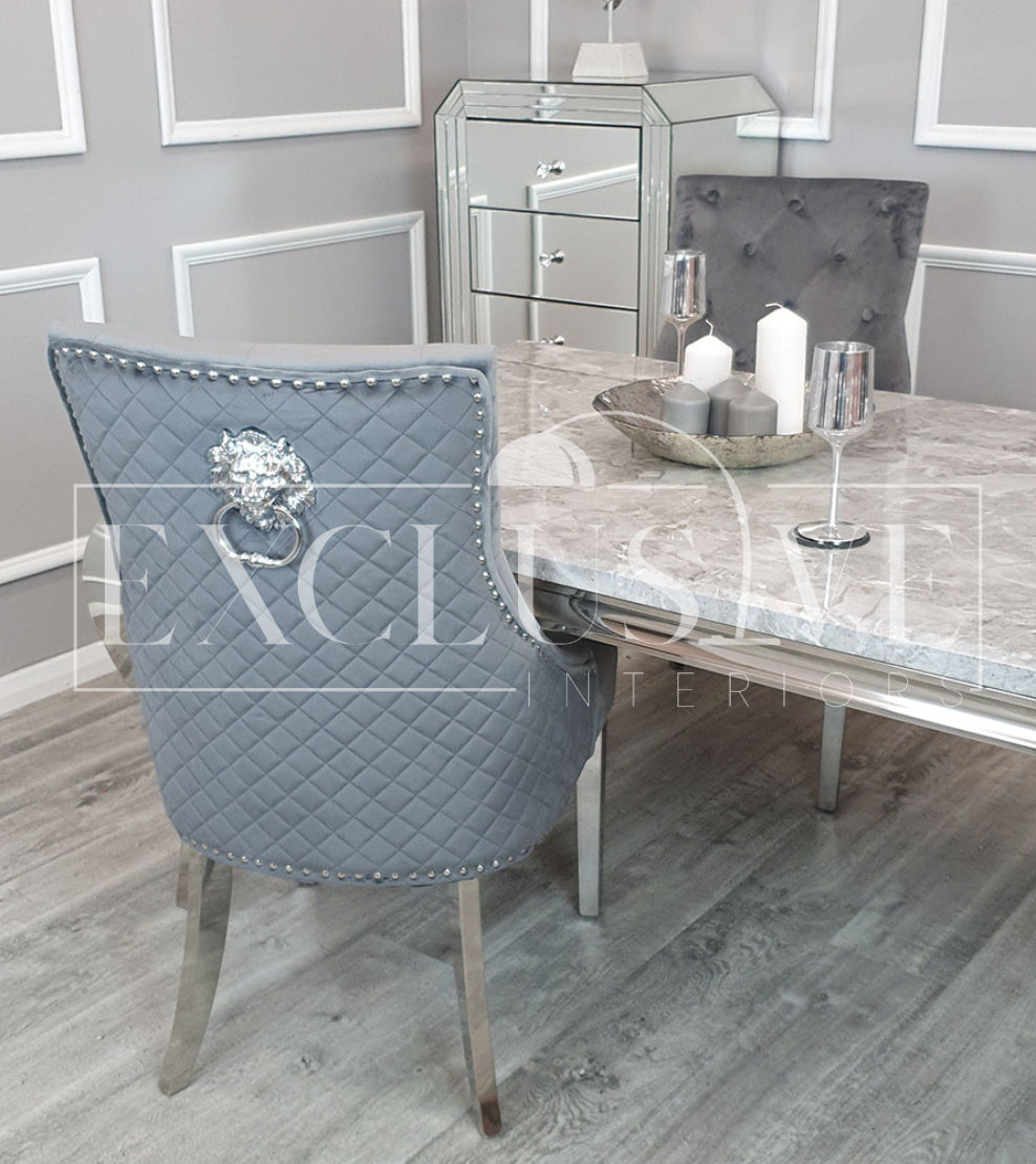 Silver on sale knocker chairs