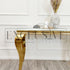 Ultra-chic high end console table, marble or glass top. Premium design tables, chic hallway table, luxury tables, opulent styles, luxurious style modern design