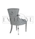 Contemporary Dining Chairs high-end chairs & stools, premium designed chairs. Modern and luxurious styled dining furniture, opulent chairs, comfortable seating lion knocker, grey leather