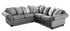 large sofa grey corner sofa, furniture for a contemporary or modern home. corner shape sofa for a lounge. luxury modern sofa will add a touch of sophistication Corner of a living room, seating for the family
