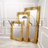 Decorative entryway mirrors, wall mirrors, framed mirror, full-length mirrors, antique mirrors contemporary Gold rustic mirrors full length or short mirrors