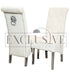 Sophistication Emma Dining Chairs. Soft velvet finish, Chrome metal, Exclusive dining furniture, premium chairs, chrome dining chairs, fancy dining chairs