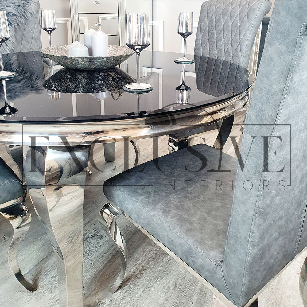 Luxury Louis Dining Table Upscale home furnishings with exclusive furniture, stylish stools, luxury beds, elegant dining sets, premium tables, marble tables, high-end chairs, genuine luxury furniture, precious metal tables